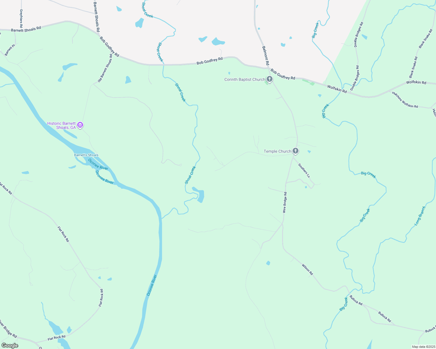 map of restaurants, bars, coffee shops, grocery stores, and more near 1430 Kennedy Road in Arnoldsville