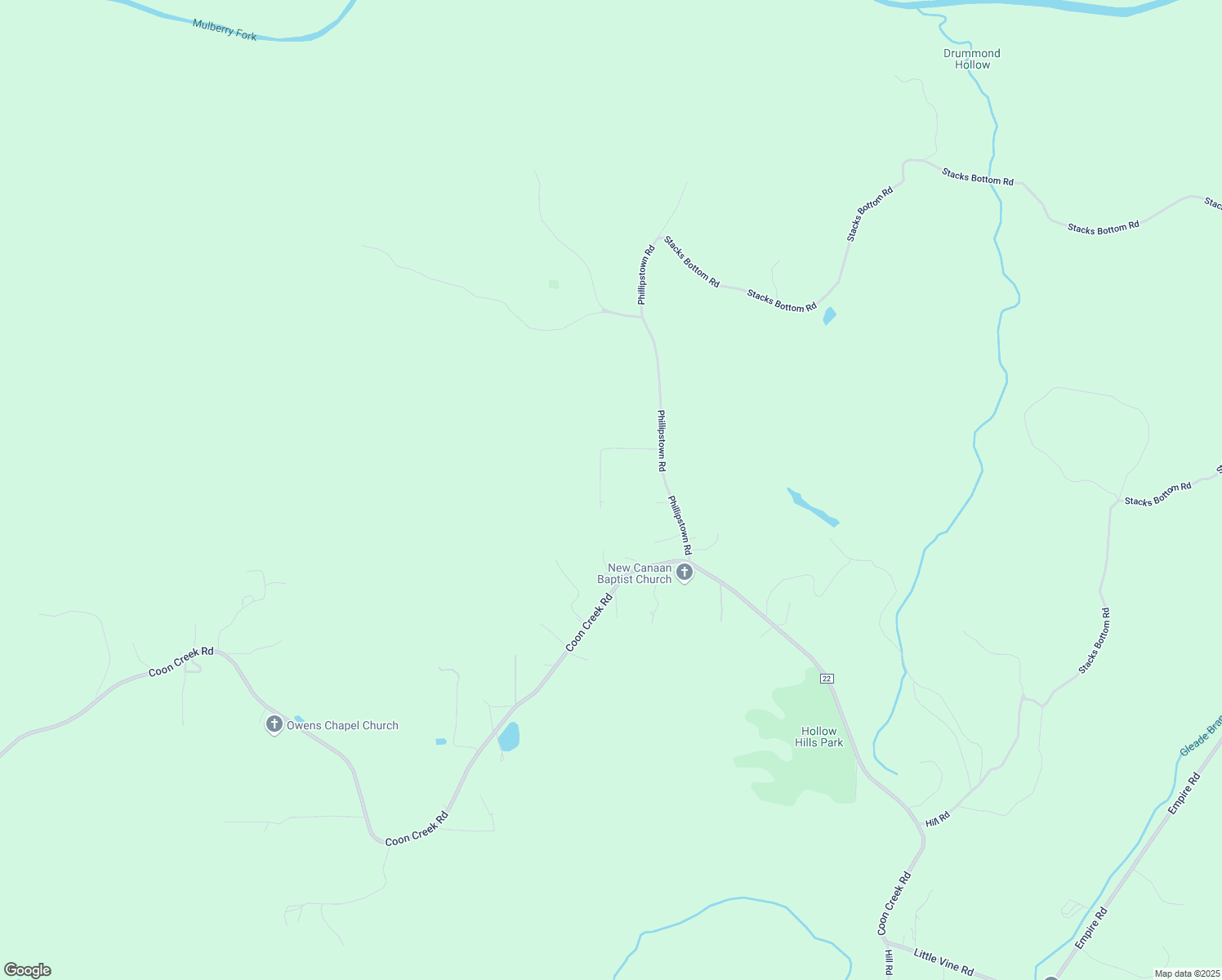 map of restaurants, bars, coffee shops, grocery stores, and more near 315 Reeves Road in Empire