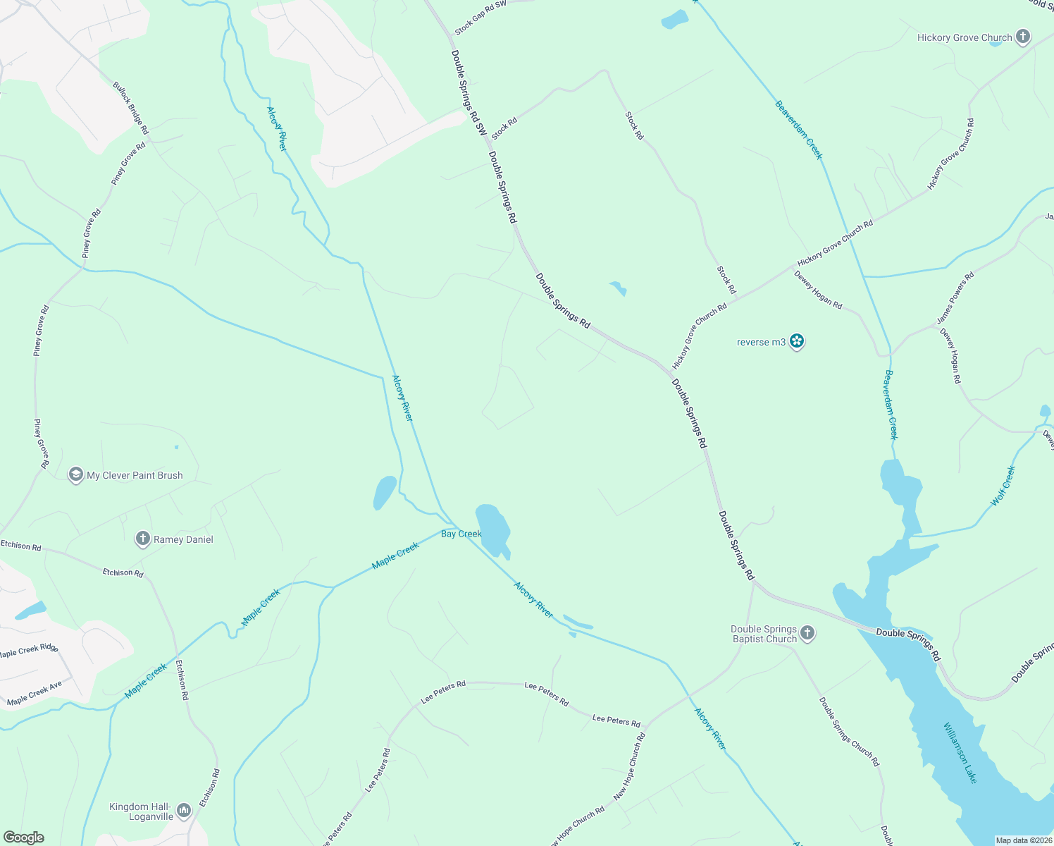 map of restaurants, bars, coffee shops, grocery stores, and more near 877 Ashland Falls Drive in Monroe