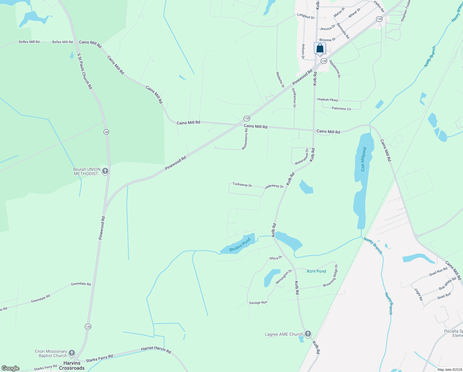 map of restaurants, bars, coffee shops, grocery stores, and more near 3060 Tuckaway Drive in Sumter