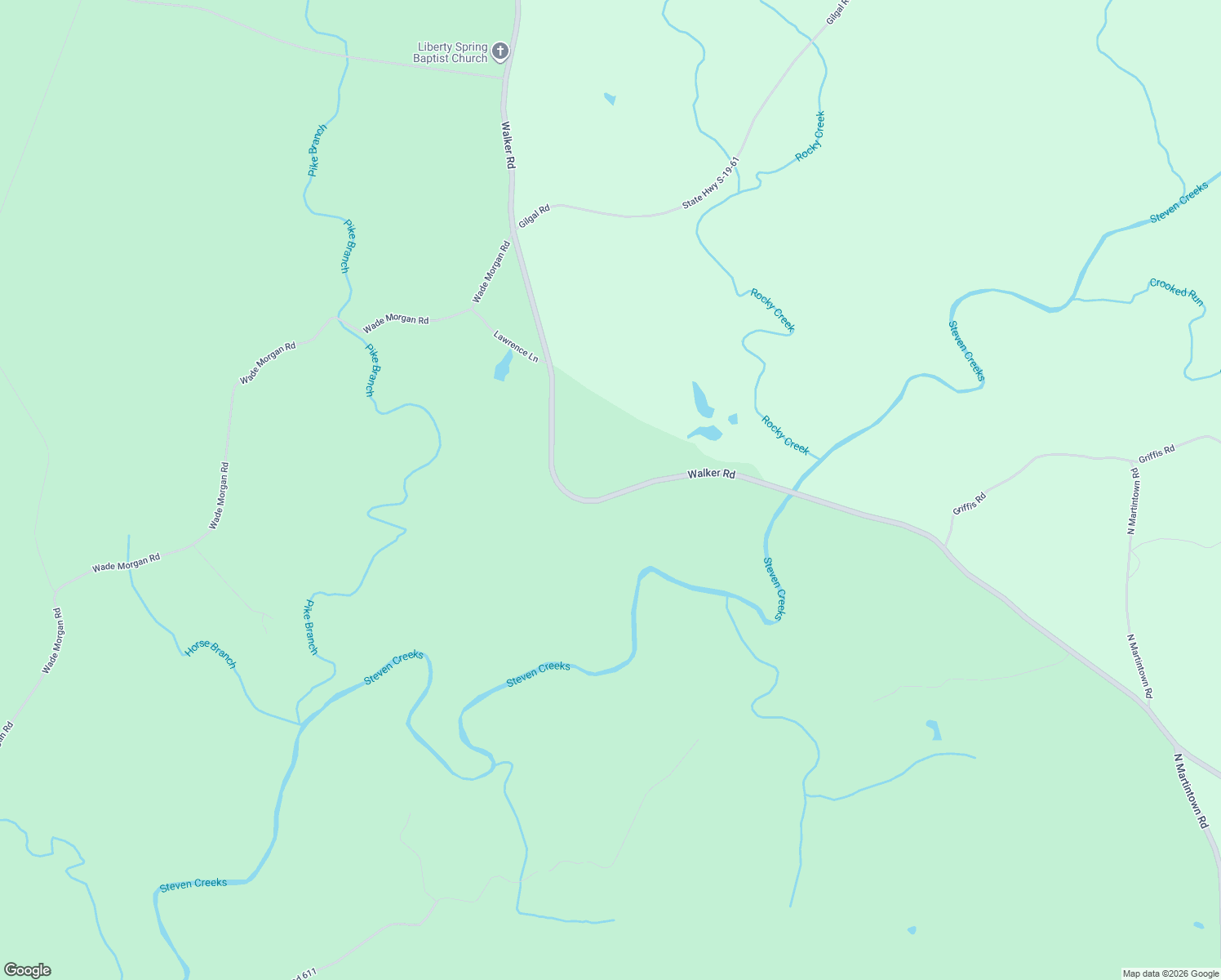 map of restaurants, bars, coffee shops, grocery stores, and more near 1158 Walker Road in McCormick