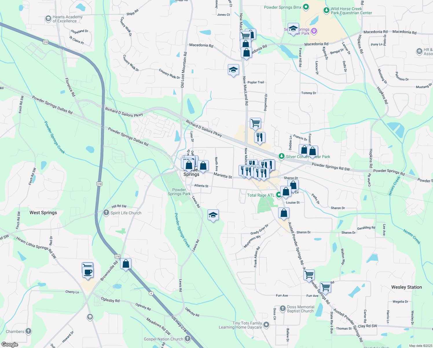 marietta-street-powder-springs-ga-walk-score