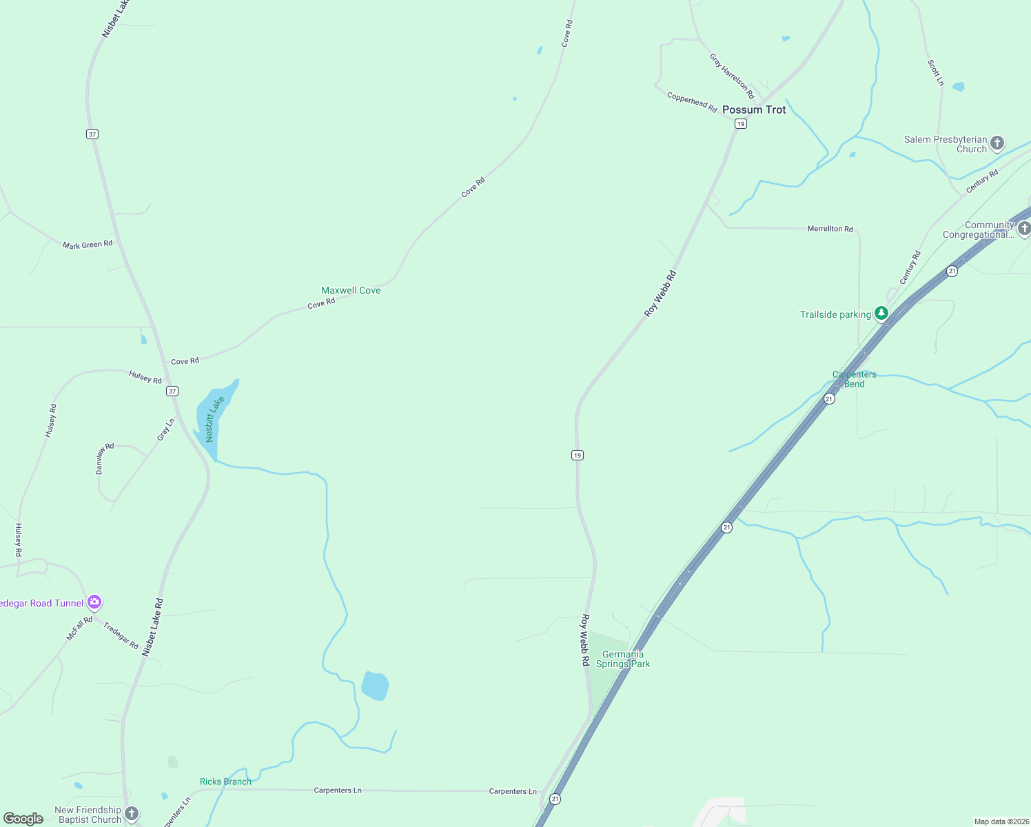 map of restaurants, bars, coffee shops, grocery stores, and more near 1455 Roy Webb Road in Jacksonville