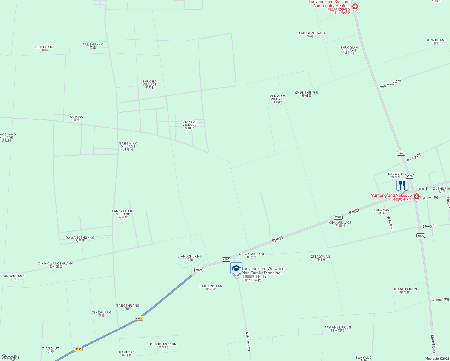 map of restaurants, bars, coffee shops, grocery stores, and more near in Xuzhou