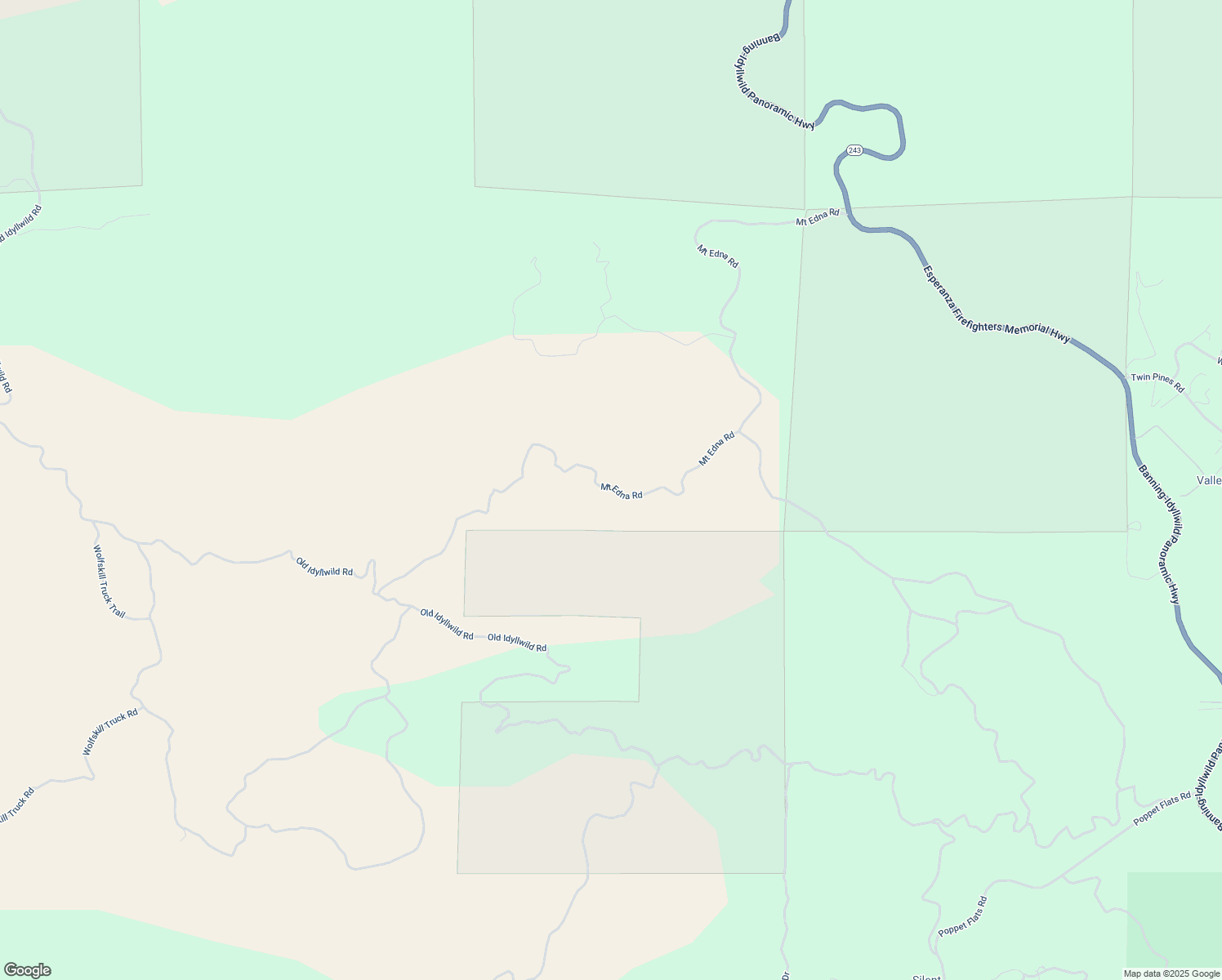 map of restaurants, bars, coffee shops, grocery stores, and more near Mount Edna Road in Riverside County