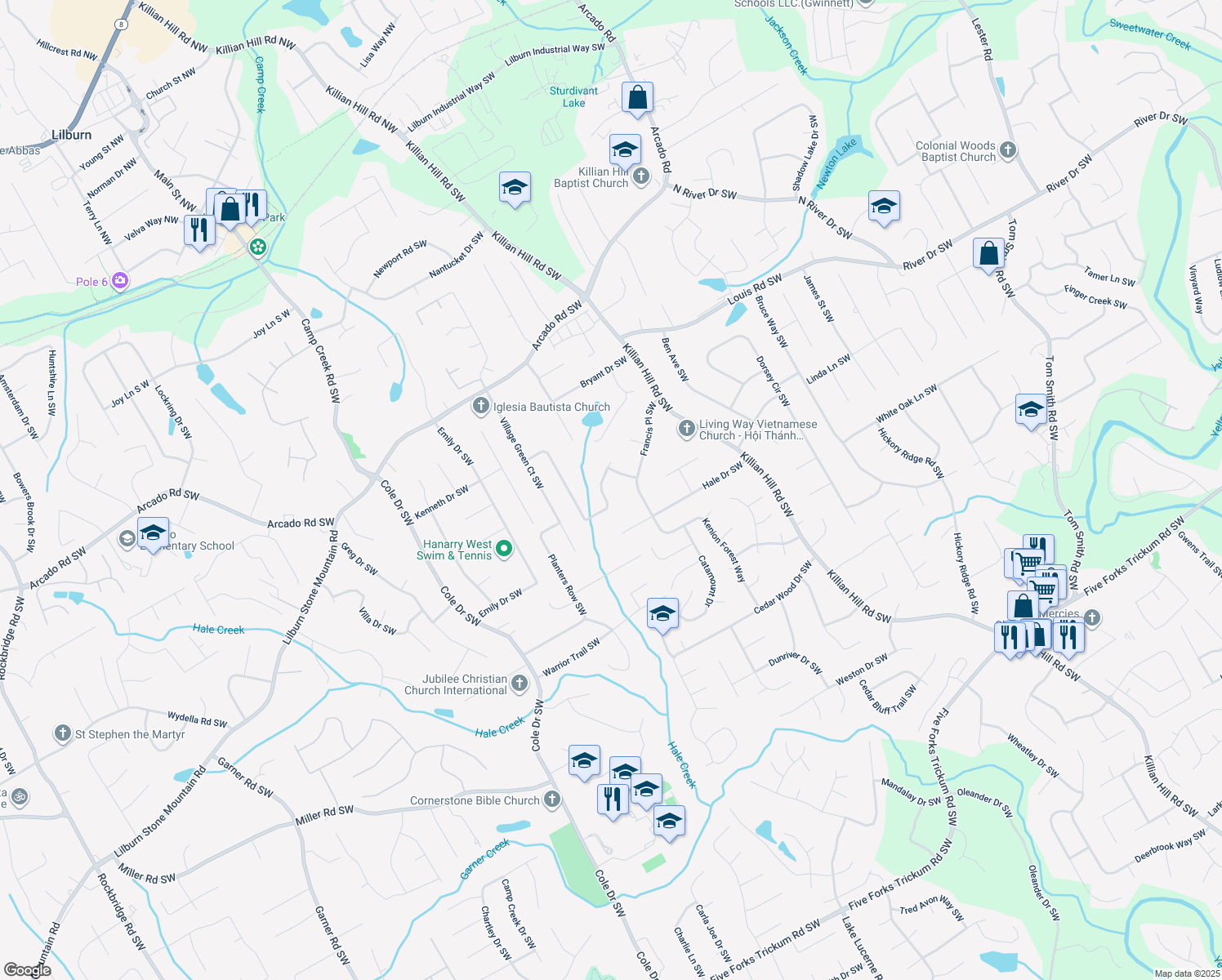514 Baltimore Avenue Southwest, Lilburn GA Walk Score