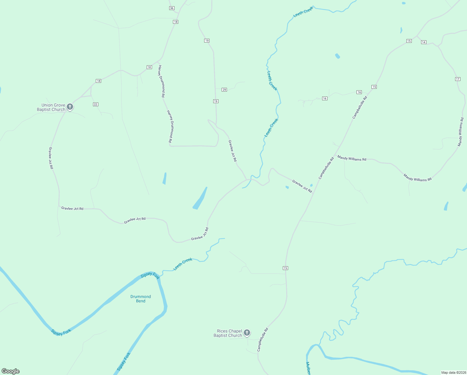 map of restaurants, bars, coffee shops, grocery stores, and more near 880 Gravlee Junction Road in Bremen