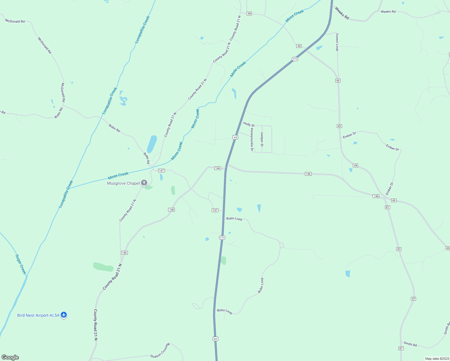 map of restaurants, bars, coffee shops, grocery stores, and more near Highway 171 in Winfield