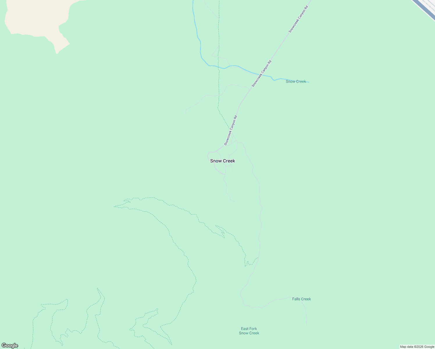 map of restaurants, bars, coffee shops, grocery stores, and more near 15971 Snowcreek Canyon Road in Whitewater