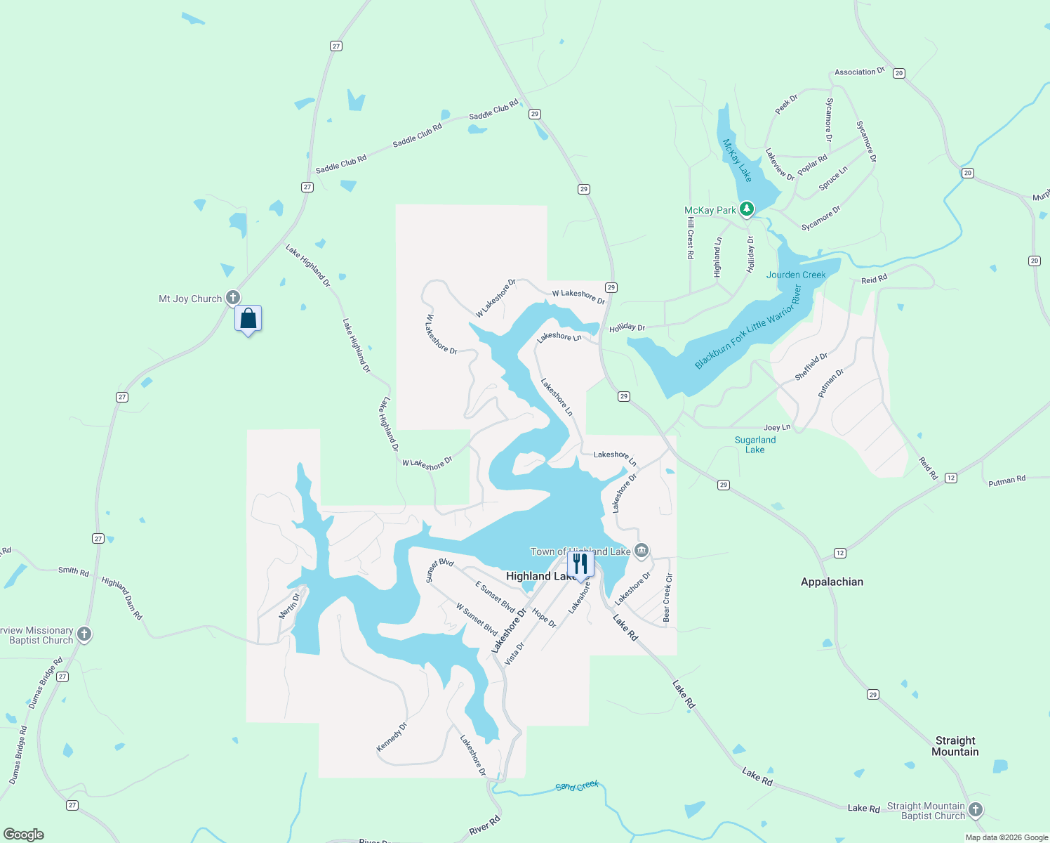 map of restaurants, bars, coffee shops, grocery stores, and more near 104 Coleman Circle in Oneonta