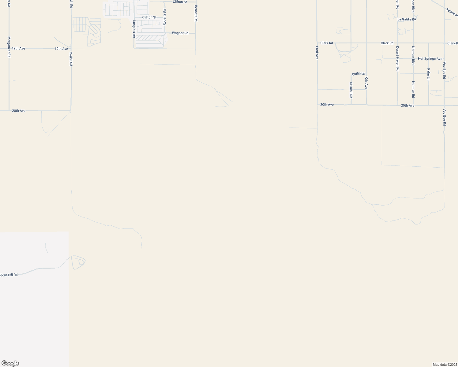 map of restaurants, bars, coffee shops, grocery stores, and more near 0 Ford Avenue in Desert Hot Springs