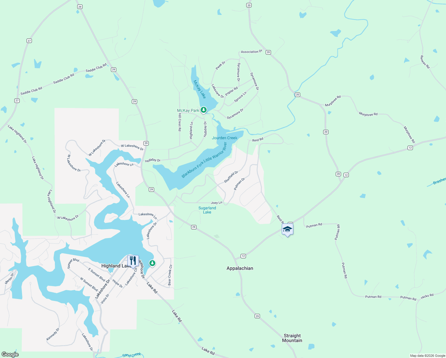 map of restaurants, bars, coffee shops, grocery stores, and more near 420 Sheffield Drive in Oneonta