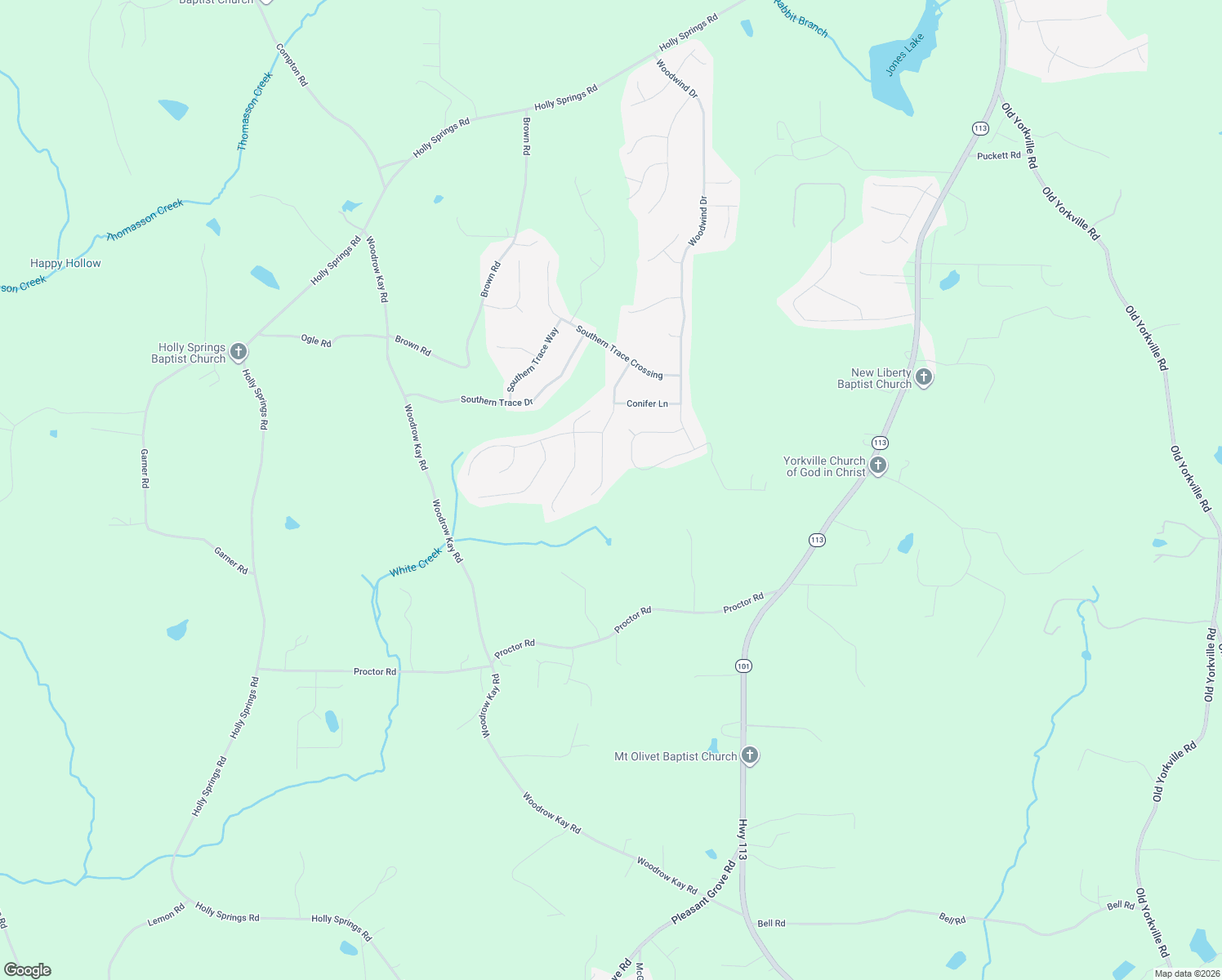 map of restaurants, bars, coffee shops, grocery stores, and more near 409 Thorn Thicket Drive in Rockmart
