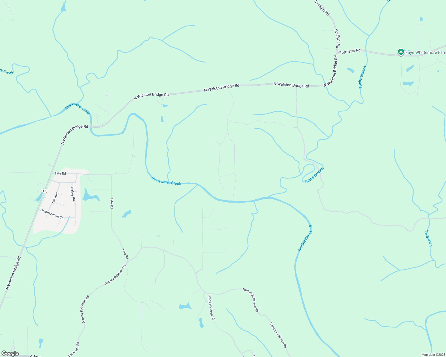 map of restaurants, bars, coffee shops, grocery stores, and more near 392 Ridgeview Drive in Jasper