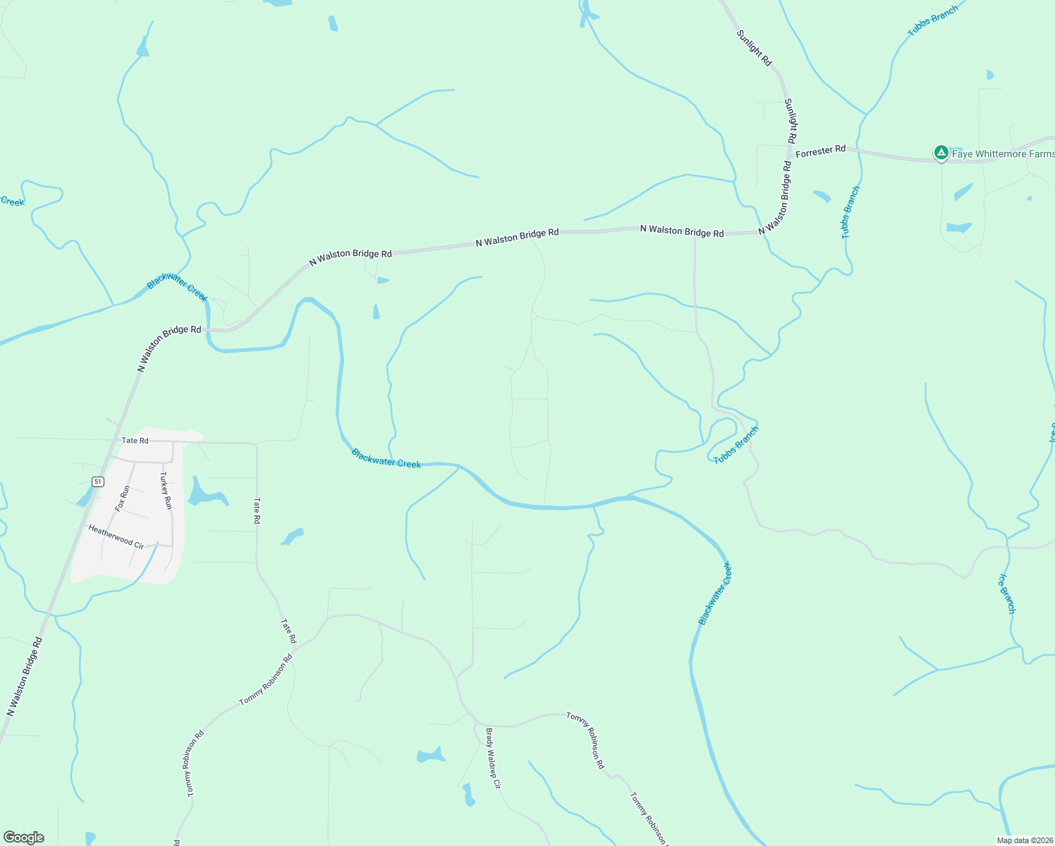 map of restaurants, bars, coffee shops, grocery stores, and more near Ridgeview Dr in Jasper