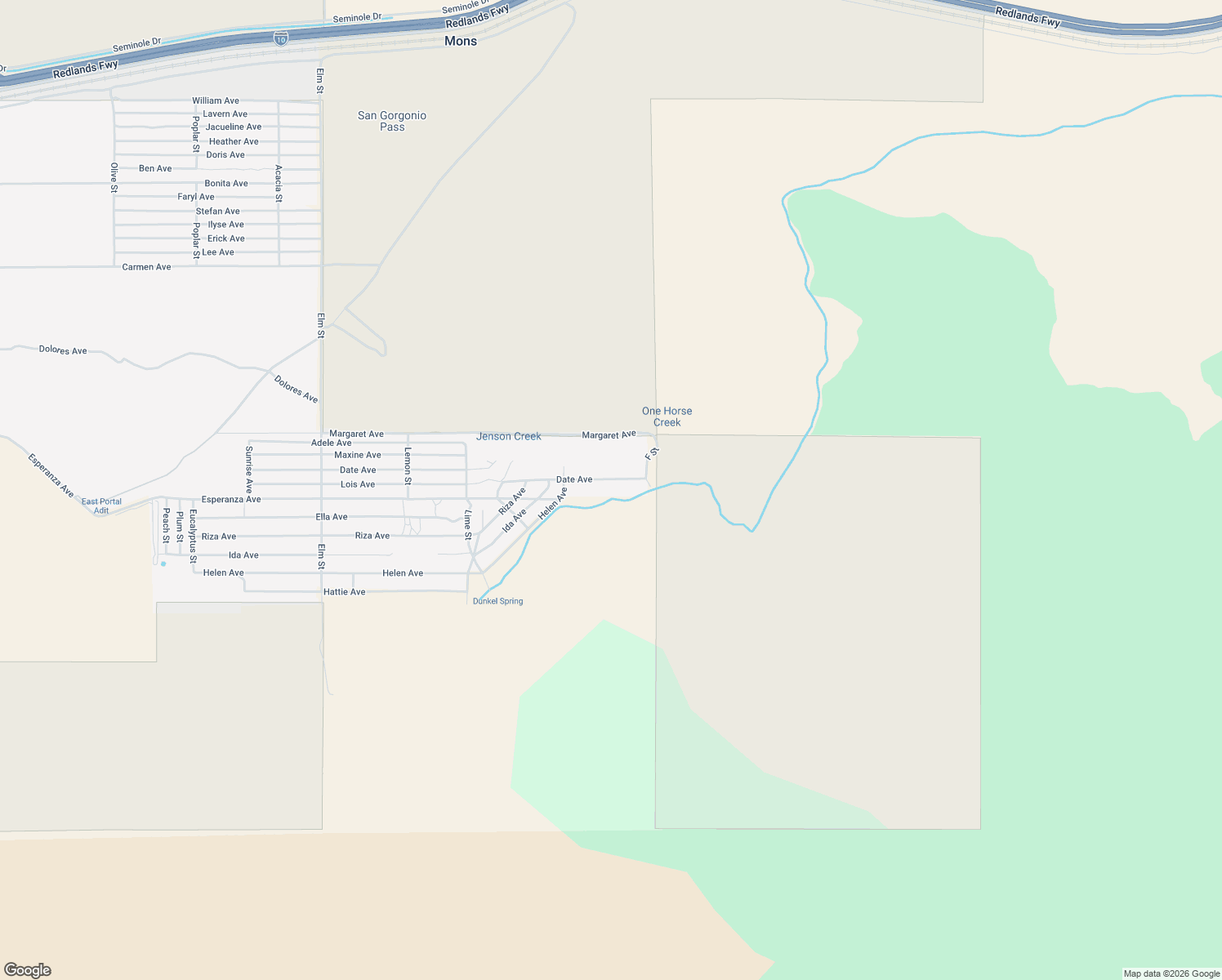 map of restaurants, bars, coffee shops, grocery stores, and more near in Cabazon