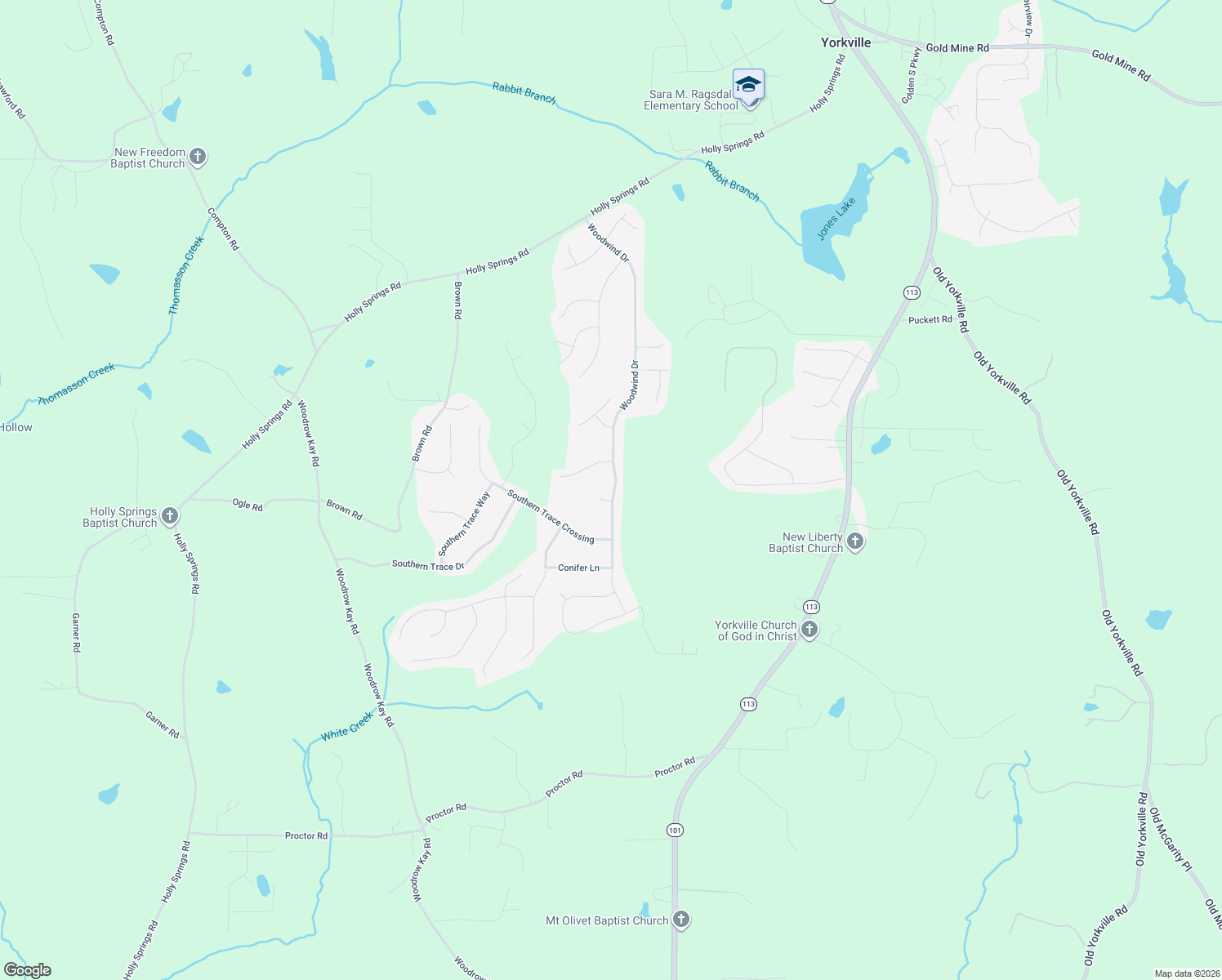 map of restaurants, bars, coffee shops, grocery stores, and more near 14 Wayfaring Ct in Rockmart