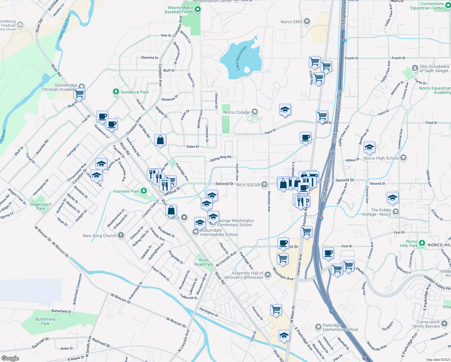 2773 2nd Street, Norco CA Walk Score
