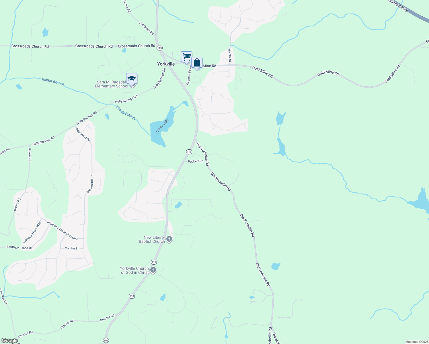 map of restaurants, bars, coffee shops, grocery stores, and more near 309 Old Yorkville Road in Dallas