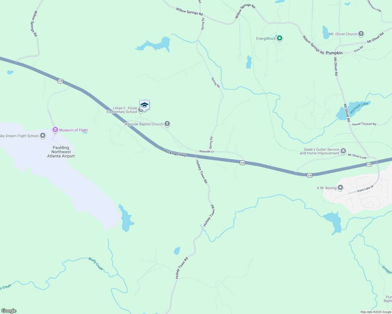 map of restaurants, bars, coffee shops, grocery stores, and more near 466 Wayside Lane in Dallas