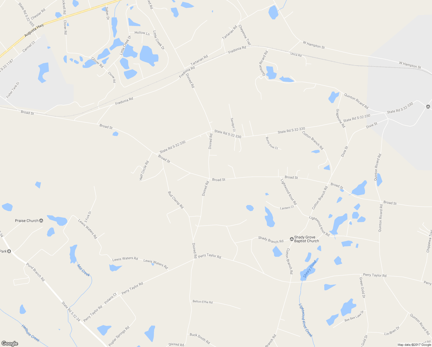 map of restaurants, bars, coffee shops, grocery stores, and more near 667 Dixired Road in Lexington County