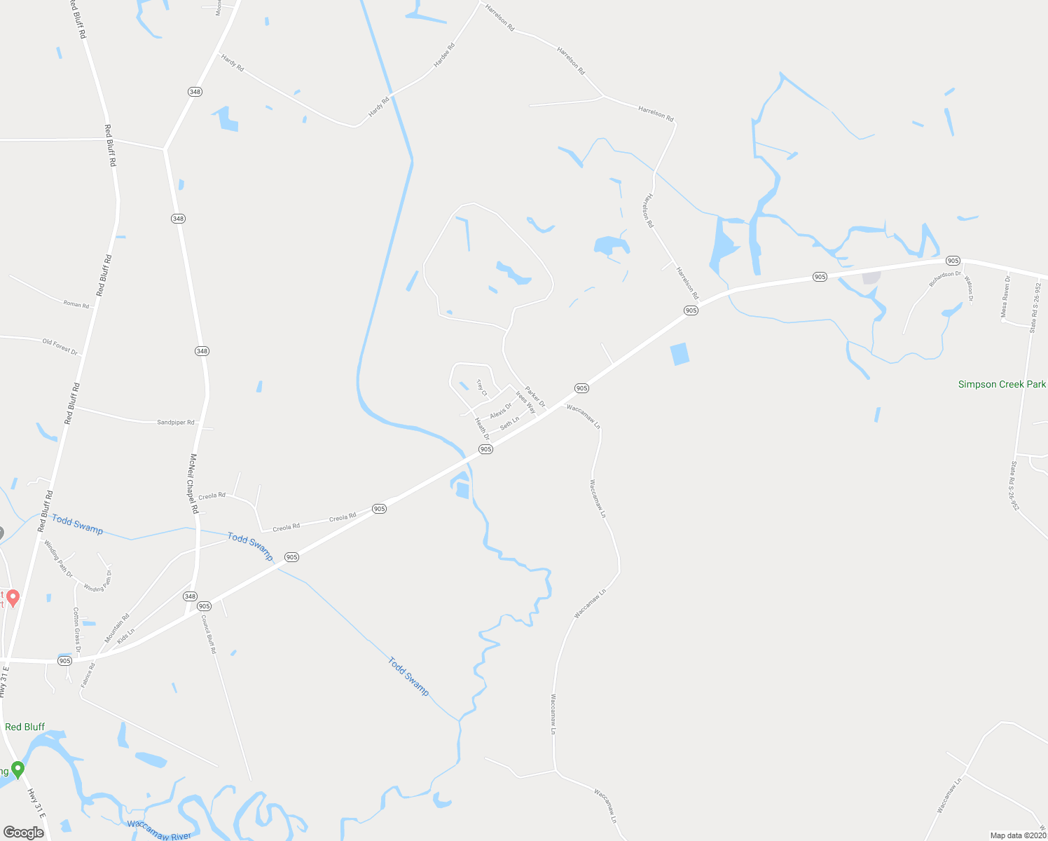 map of restaurants, bars, coffee shops, grocery stores, and more near 644 Seth Lane in Longs