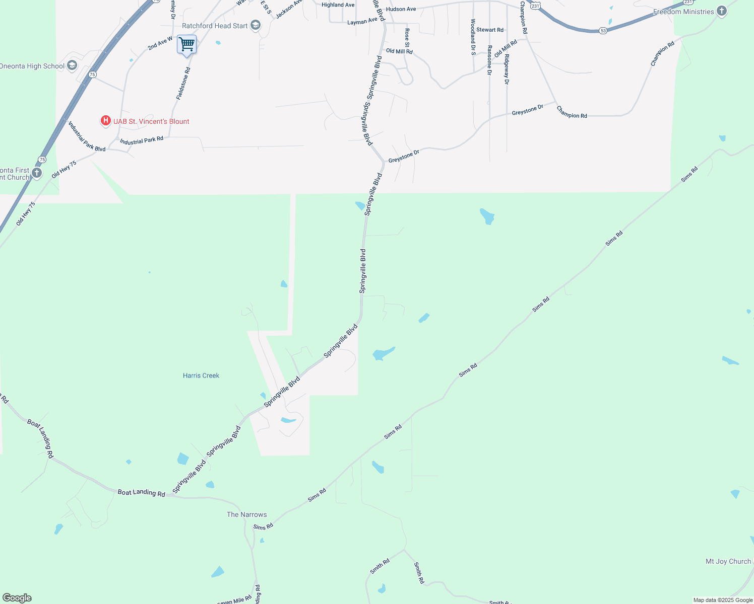 map of restaurants, bars, coffee shops, grocery stores, and more near 76 Woodard Drive in Oneonta
