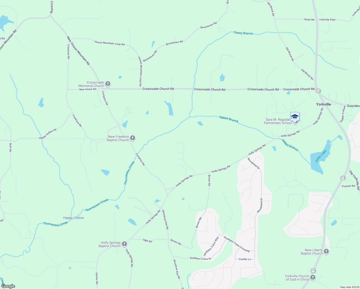 map of restaurants, bars, coffee shops, grocery stores, and more near 431 Winding Valley Drive in Rockmart
