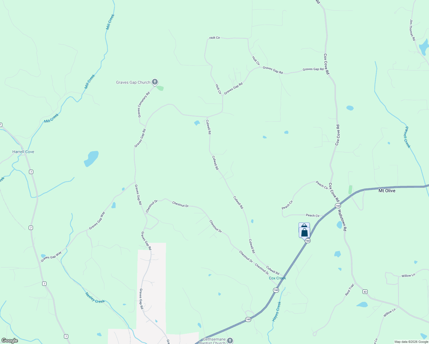 map of restaurants, bars, coffee shops, grocery stores, and more near 490 Culwell Road in Hayden