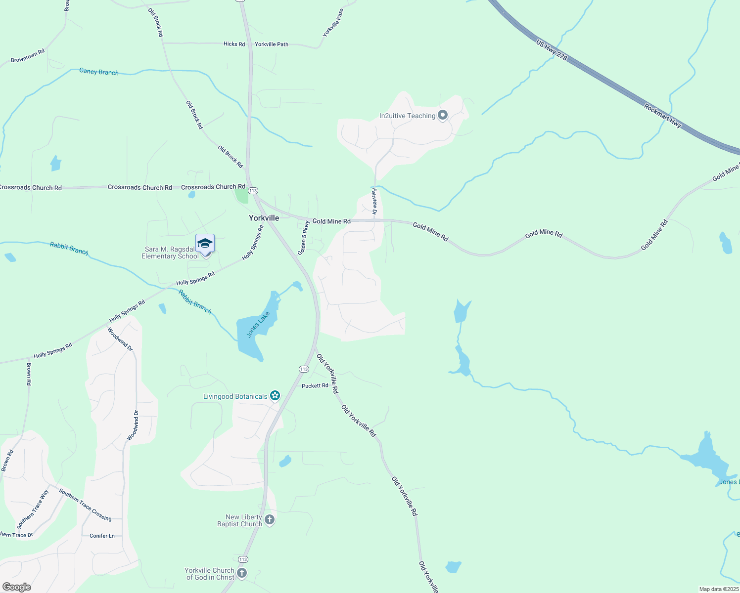 map of restaurants, bars, coffee shops, grocery stores, and more near 401 Farm Brook Lane in Dallas