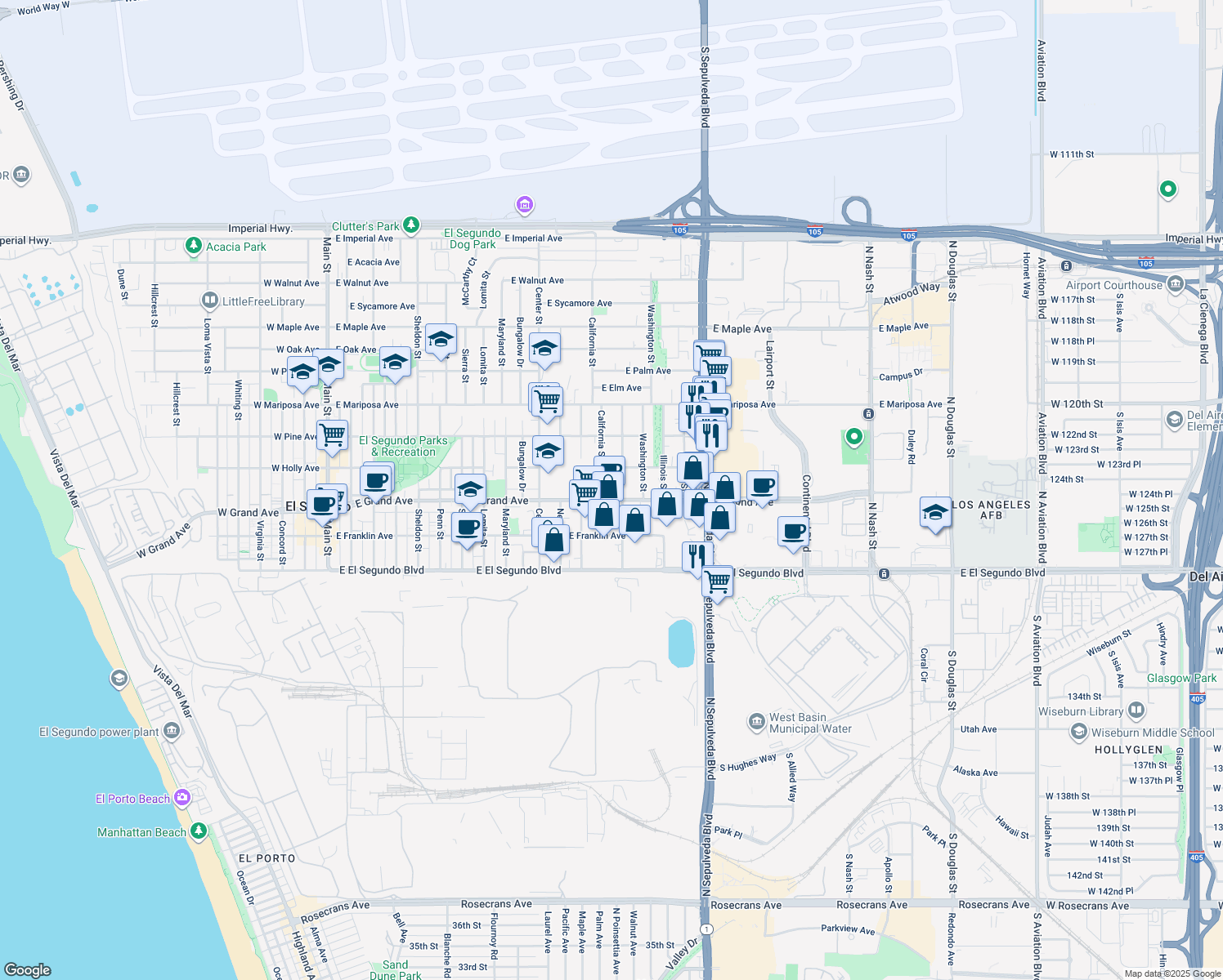 307 Kansas Street, El Segundo CA Walk Score