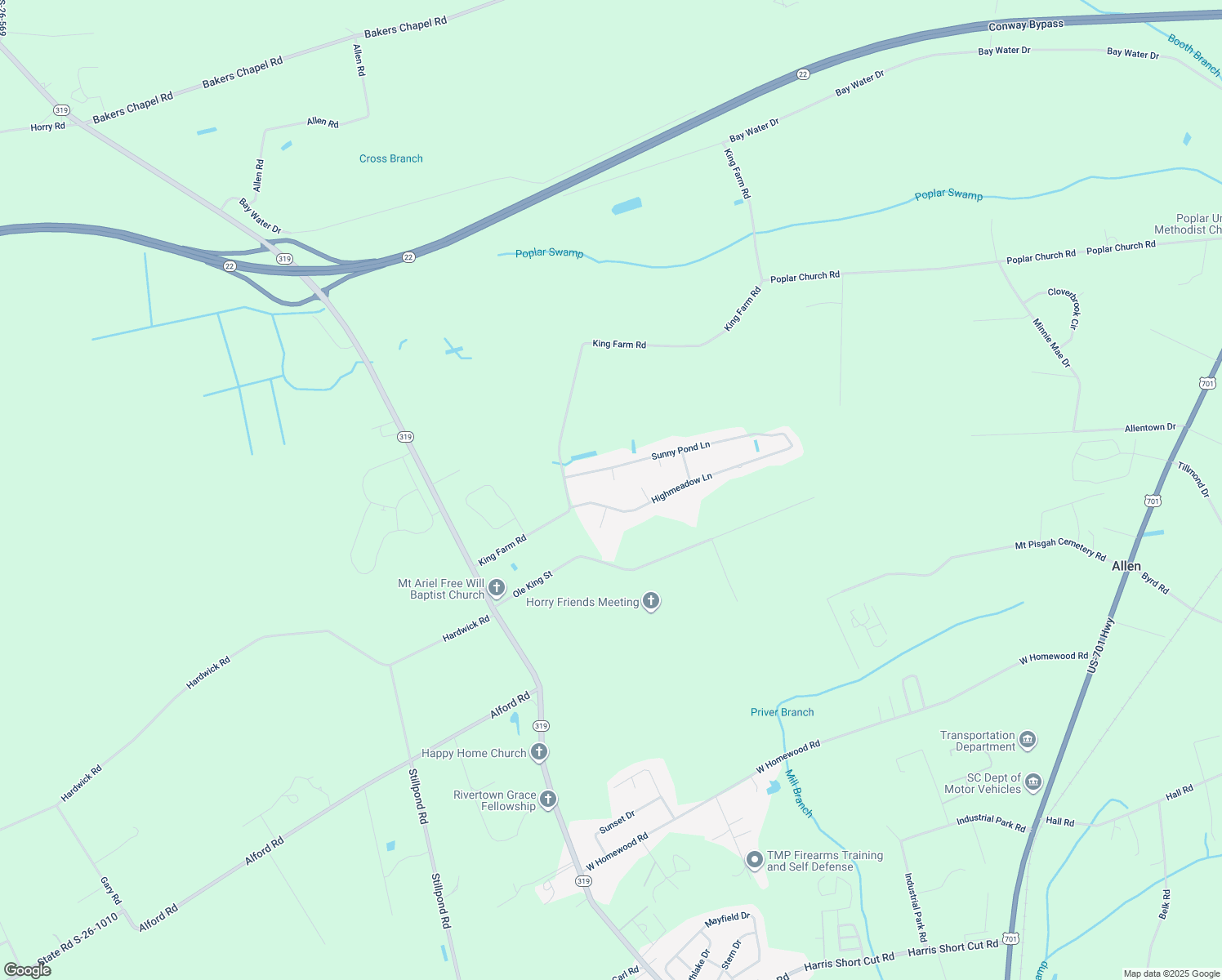 908 Saint James Court, Aynor SC Walk Score