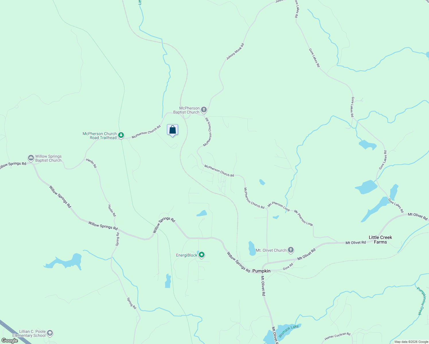 map of restaurants, bars, coffee shops, grocery stores, and more near 1 Timberland Trail in Dallas