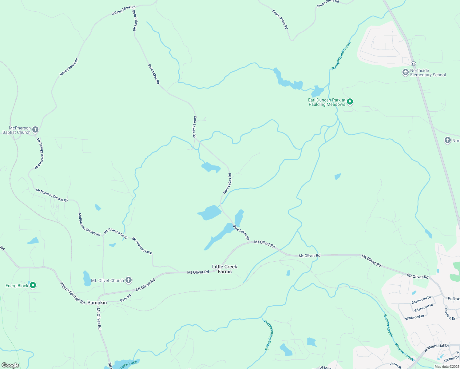 map of restaurants, bars, coffee shops, grocery stores, and more near Gore Lakes Road in Dallas