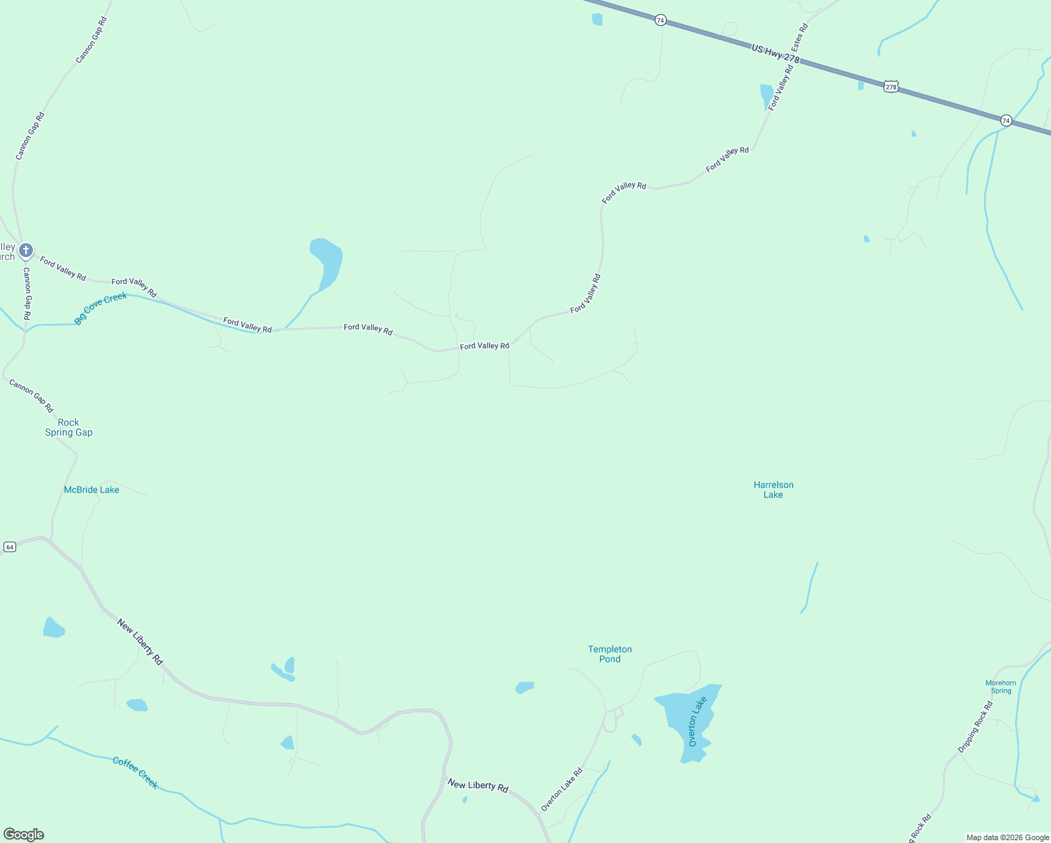 map of restaurants, bars, coffee shops, grocery stores, and more near 234 Happy Hollow Road in Gadsden