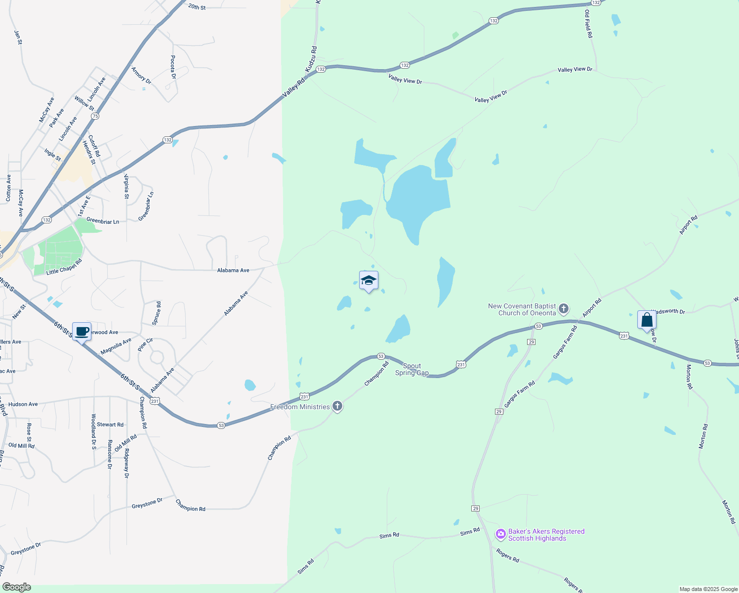 map of restaurants, bars, coffee shops, grocery stores, and more near in Rosa