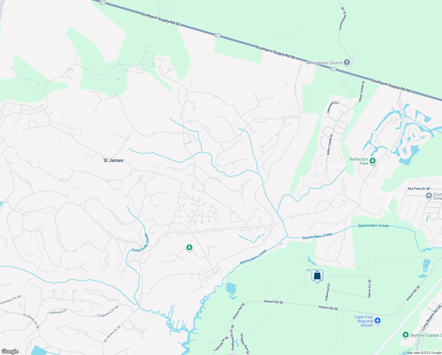 map of restaurants, bars, coffee shops, grocery stores, and more near 3804 Bancroft Place in Southport