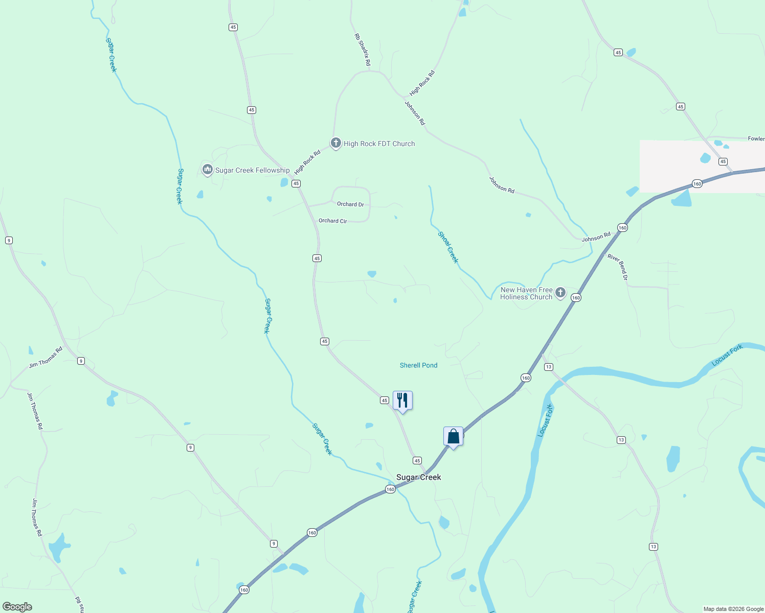 map of restaurants, bars, coffee shops, grocery stores, and more near 145 Strawberry Lane in Hayden