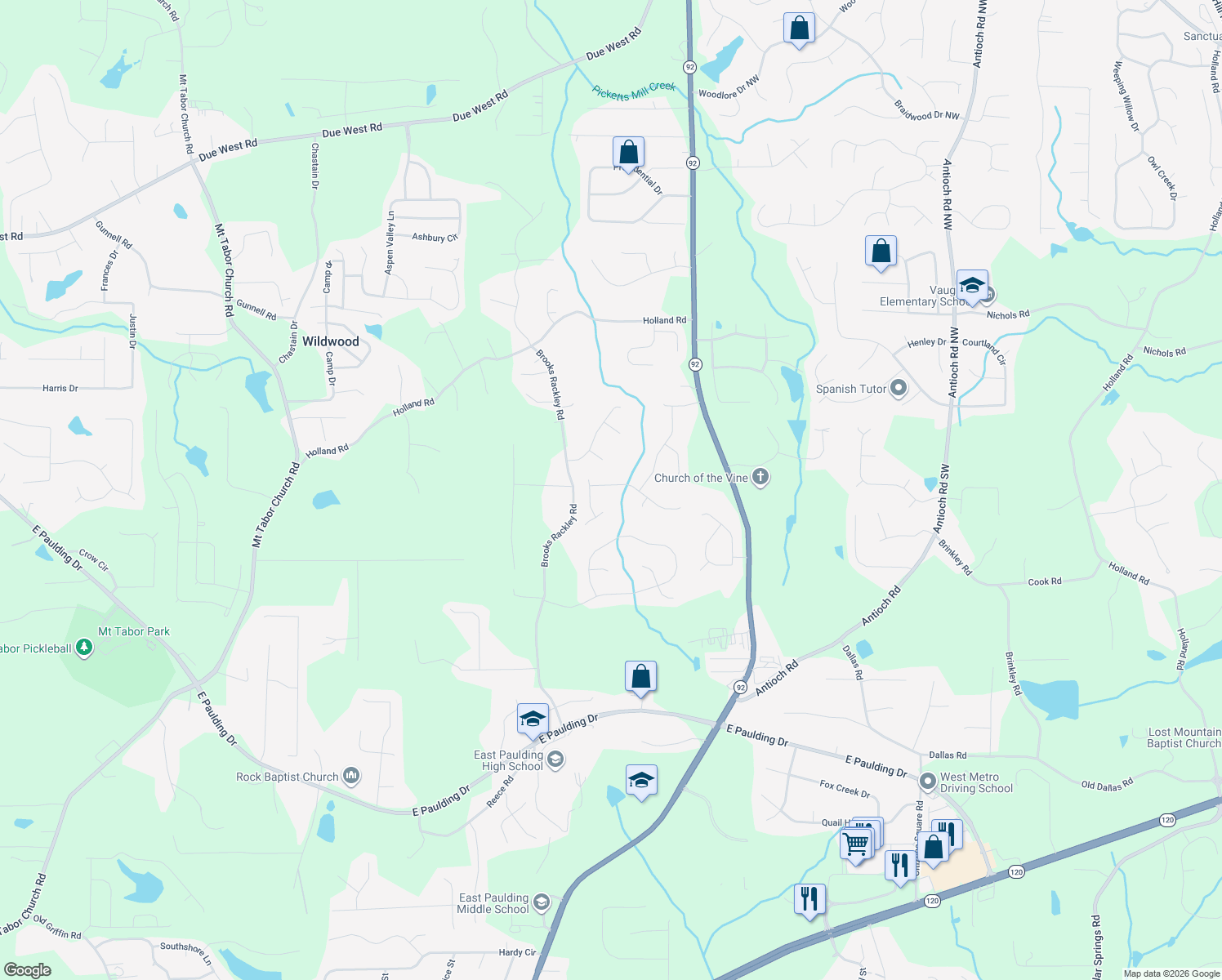 map of restaurants, bars, coffee shops, grocery stores, and more near 4 Park Walk in Dallas