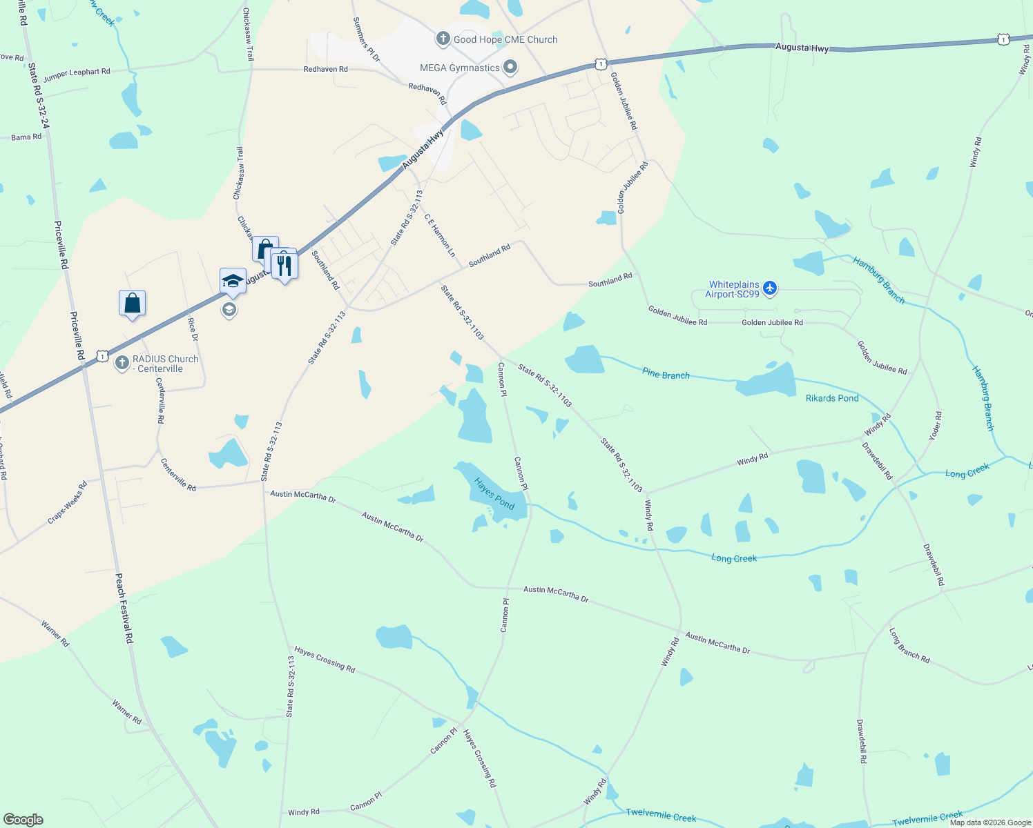 map of restaurants, bars, coffee shops, grocery stores, and more near 724 Cannon Place in Gilbert