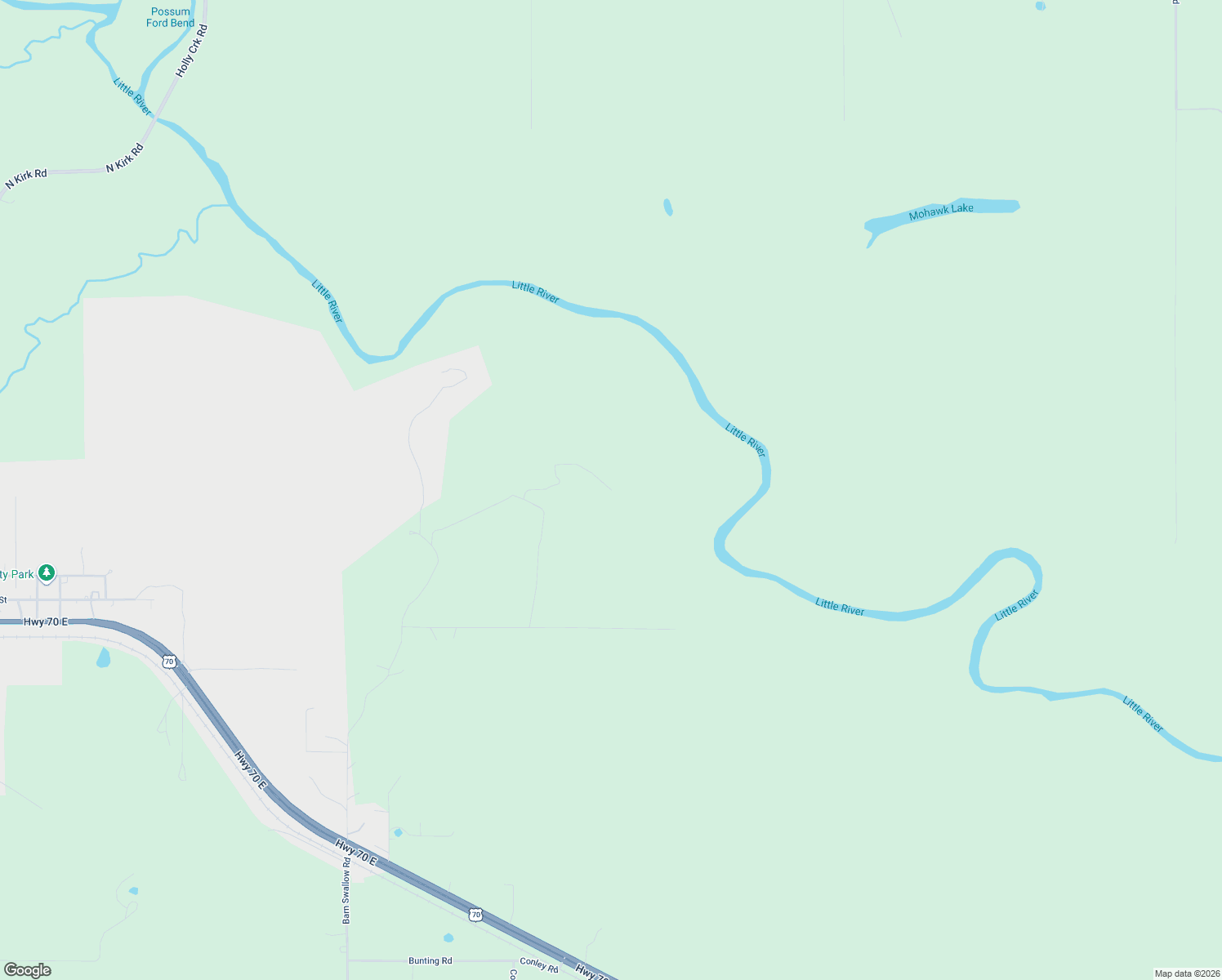 map of restaurants, bars, coffee shops, grocery stores, and more near 1383-1503 River Bluff Road in Idabel