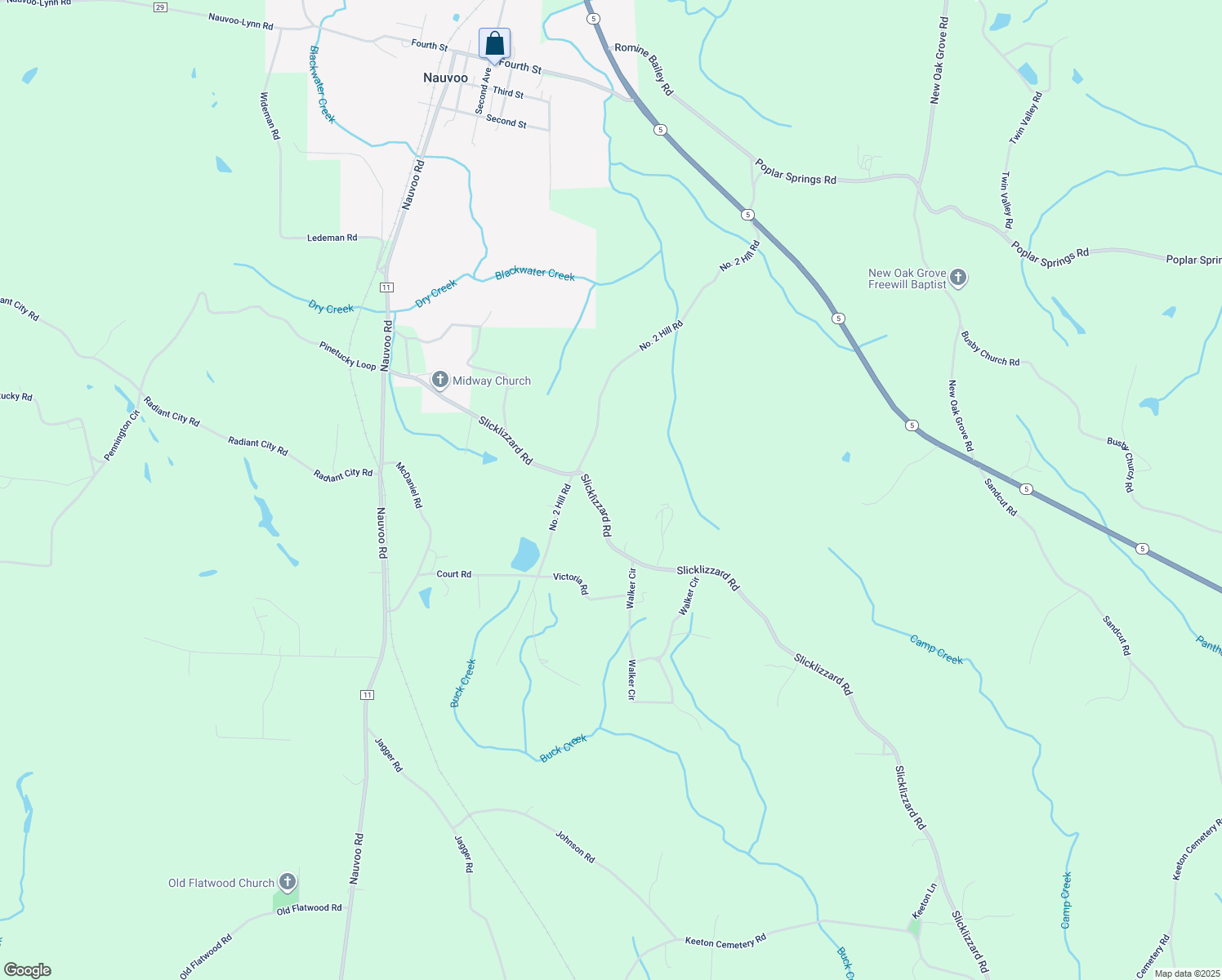 map of restaurants, bars, coffee shops, grocery stores, and more near in Nauvoo