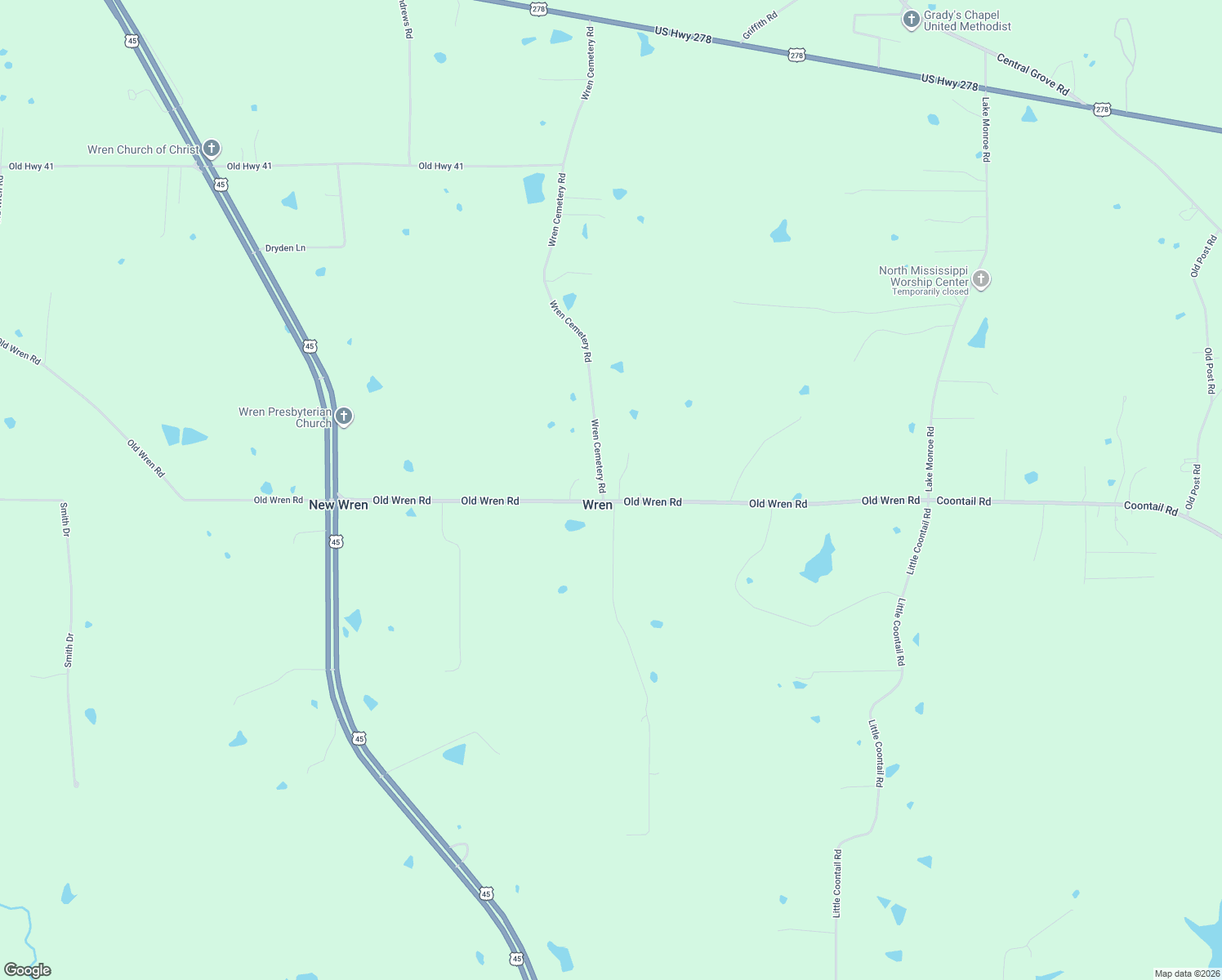 map of restaurants, bars, coffee shops, grocery stores, and more near 30257 Old Wren Road in Aberdeen