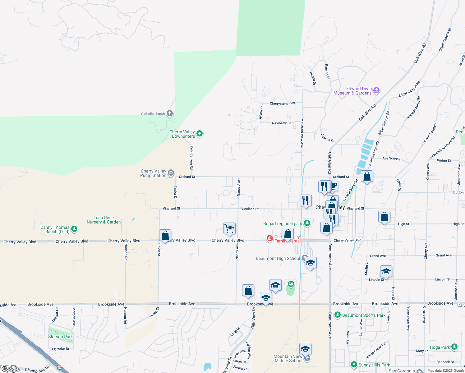 38390 View Drive, Cherry Valley CA Walk Score