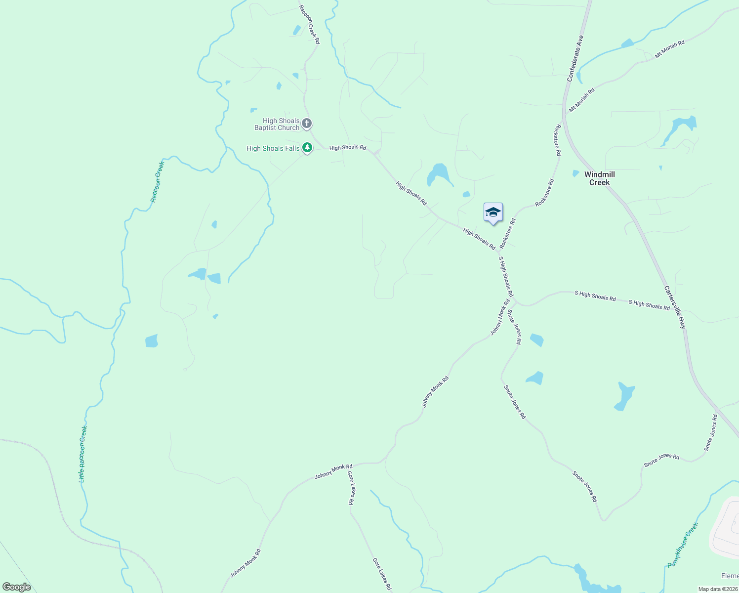 map of restaurants, bars, coffee shops, grocery stores, and more near 251 Shoals Trail in Dallas