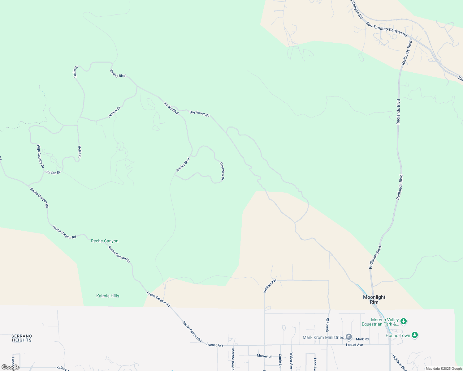 map of restaurants, bars, coffee shops, grocery stores, and more near 27786 Deerview Drive in Colton