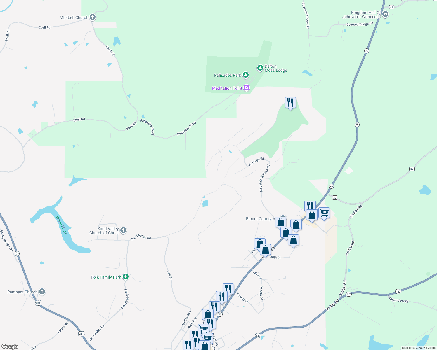 map of restaurants, bars, coffee shops, grocery stores, and more near 410 Quail Ridge Road in Oneonta