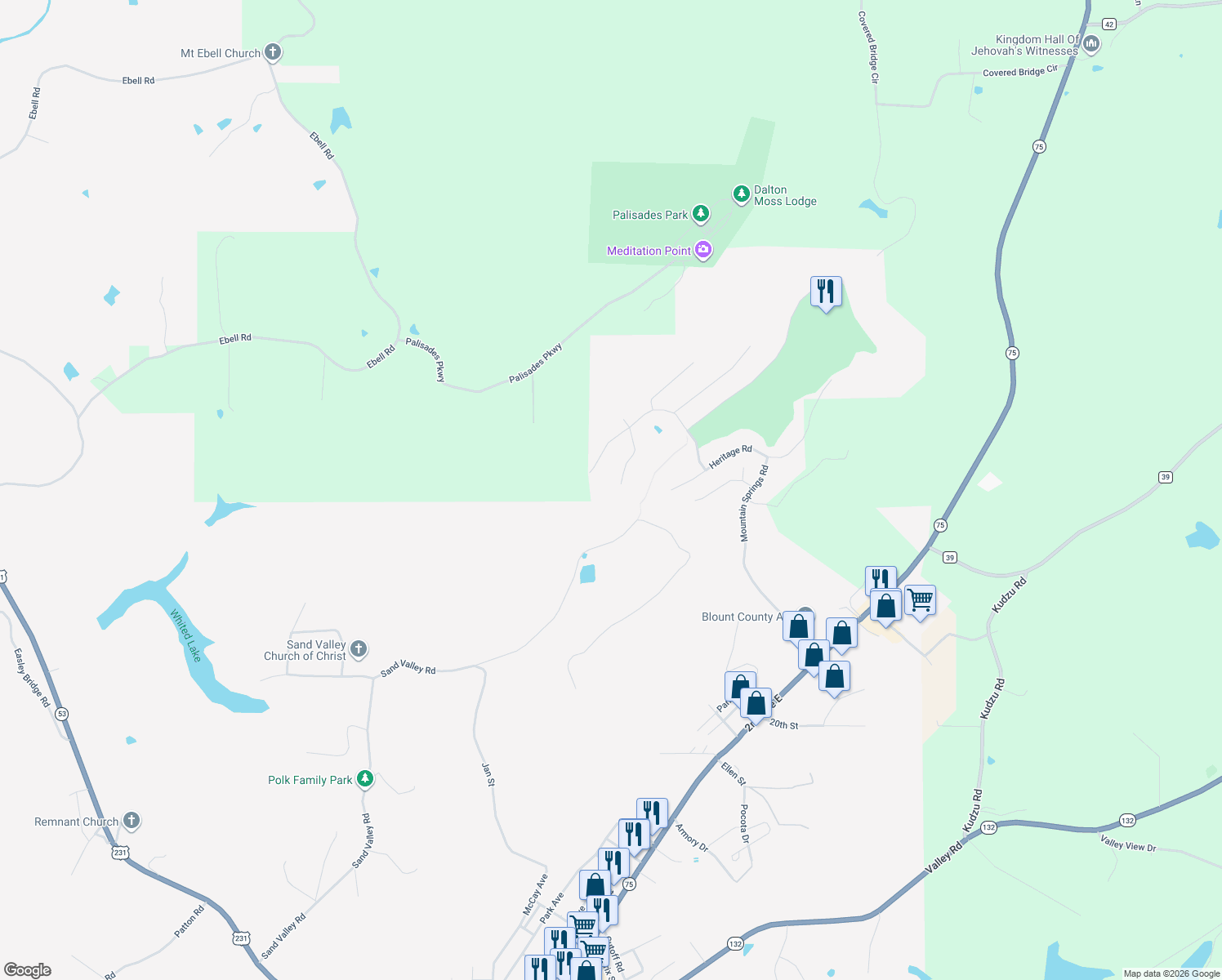 map of restaurants, bars, coffee shops, grocery stores, and more near 410 Quail Ridge Road in Oneonta