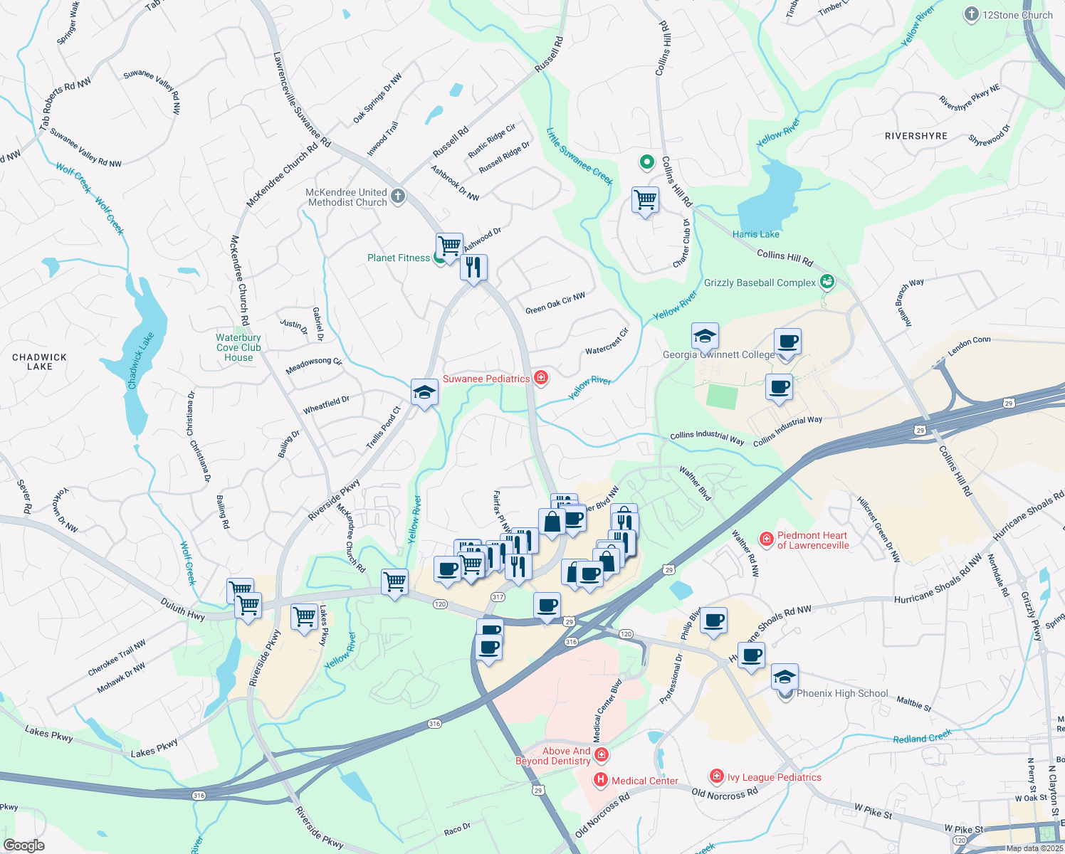 Lawrenceville Suwanee Road, Lawrenceville GA Walk Score