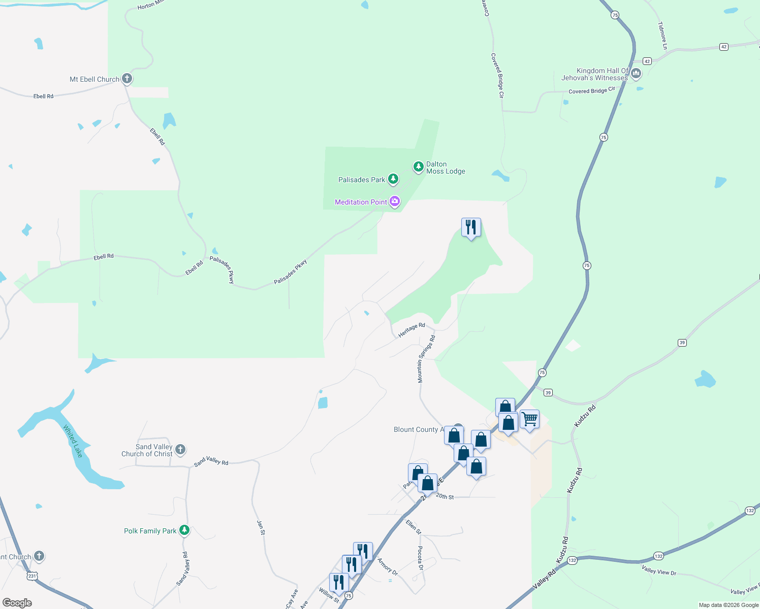 map of restaurants, bars, coffee shops, grocery stores, and more near 80 Quail Ridge Road in Oneonta